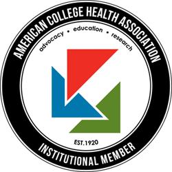 ACHA American College Health Association Institutional Member Seal