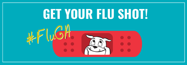 Get your flu shot! #flUGA