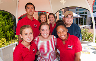 student group at the University Health Cener