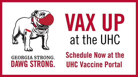 Vax Up at UHC. Schedule now at the UHC Vaccine Portal